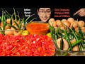 Eating Pani Puri With Lots Of Chillies Spicy Gilo Chatpate Big Bites Asmr Eating Mukbang