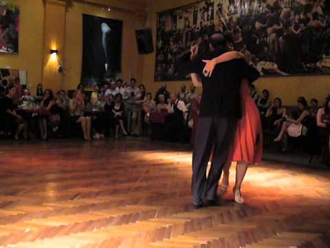  Marcelo Varela  and  Analia Vega  are  dancing  to  a  tango