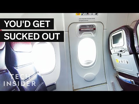 為什麼您不能在飛行途中打開飛機門？ (Why You Can't Open An Airplane Door Mid-Flight)