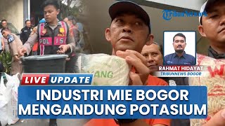 Pabrik Mie Wayang di Bogor Produksi Pakai Tawas & Potasium, Digerebek Dua Karyawan Diamankan