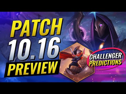 PATCH 10.16 PREVIEW - CHALLENGER PREDICTIONS - Teamfight Tactics
