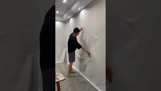 Download lagu Fitting wall fabric process mp3