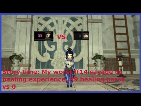 My worst co healer in ff14 savage. Story time!