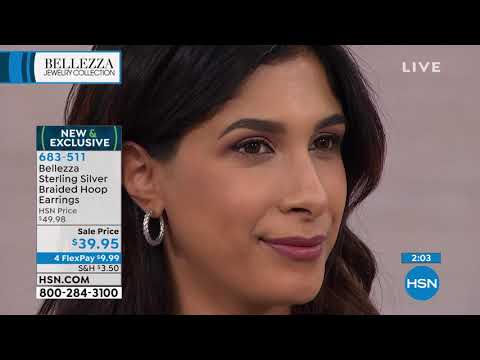 HSN | Bellezza Jewelry Collection featuring Italian Silver 10.30.2019 - 02 PM