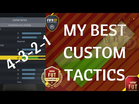 FIFA 17! 4-3-2-1! MY BEST CUSTOM TACTICS, PLAYERS INSTRUCTIONS! FROM GOLD 3 TOO ELITE 1! SIMPLE FIX