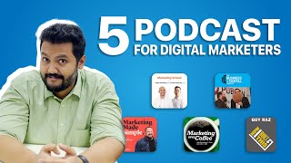 5 Best Marketing Podcasts | Digital Marketing Podcast You Should Know