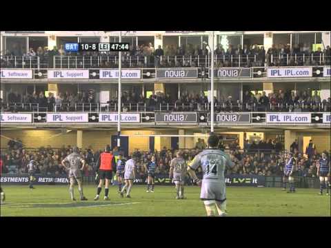 Bath Rugby 16-17 Leicester Tigers - Official Highlights | LV= Cup