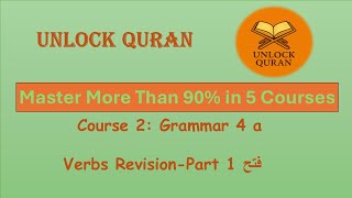 Unlock Qur'an | C-2-26 | Grammar 4a Verbs Revision Part-1  َفتح