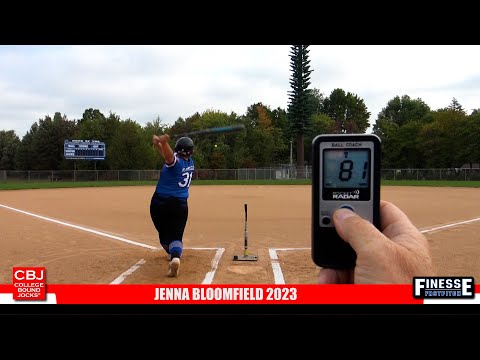Jenna Bloomfield 2023 Power Hitter/Corner/Pitcher