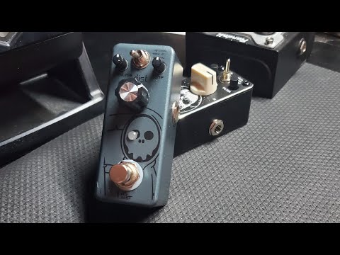 Review & Demo: ISet Heavy Metal pedal!! Grim Reaper Grinning!!