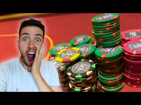 I Played Poker For 24 HOURS STRAIGHT In Las Vegas!!!