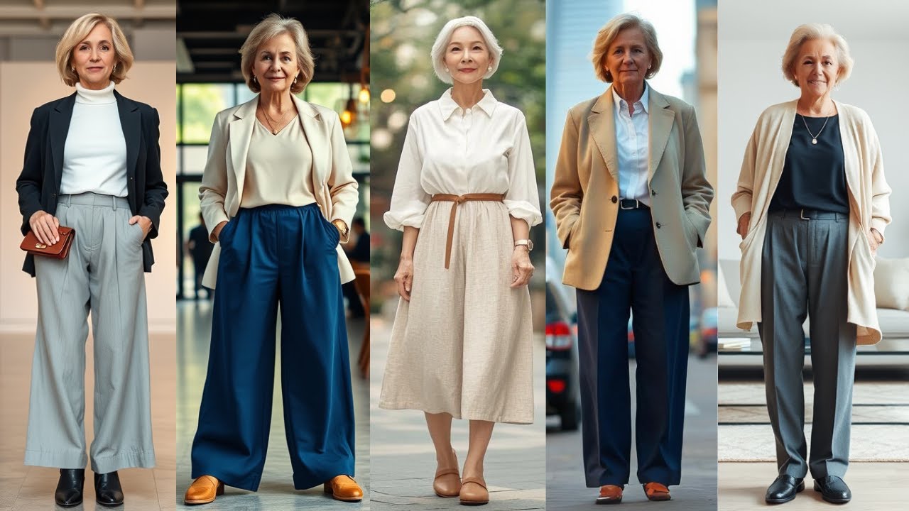 18 Essential Pieces Every 60+ Woman With A Realistic Body Should Have In Her Wardrobe!