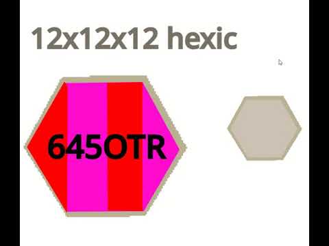 Highest Possible 2048 Tiles On Different Hexic Grids 1x1 - 30x30