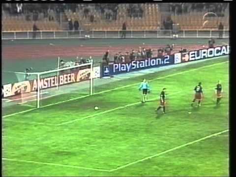 2002 October 23 Dinamo Kiev Ukraine 2 Feyenoord Holland 0 Champions League
