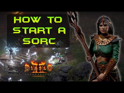 Diablo 2 Resurrected - Early Game Sorc Build Guide, Sweet Phil