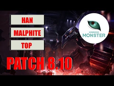KONGDOO MONSTER Han - Malphite vs Jax Top Patch 8.10