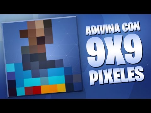 ADIVINA LA SKIN DE FORTNITE CON SOLO 9X9 PÍXELES - NIVEL DIFÍCIL - FORTNITE CHALLENGE | tusadivi