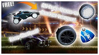 *NEW* How To Get All Free Items In Rocket League January 2022! Easy Tutorial!