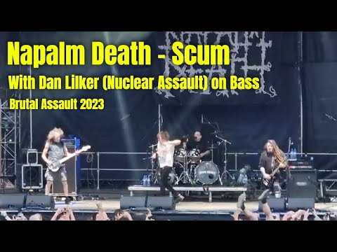 Thumbnail for Napalm Death, Scum, with Dan Lilker on Bass, Live at Brutal Assault 2023 by Dan Lilker