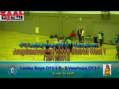 FC Lesley Boys O13-1 vs Veerhuys O13-1  Finale Zaalvoetbal - Futsal