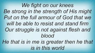 Few Left Standing - Kneel Down And Fiight Lyrics