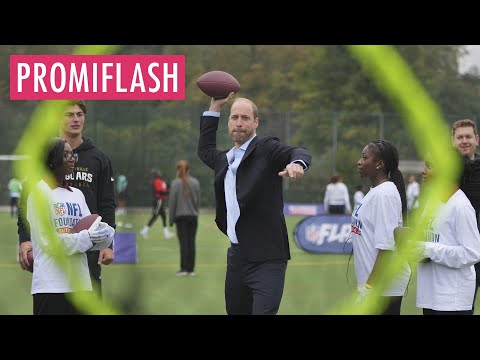 Geheimes Talent? Prinz William überrascht mit Footballskills