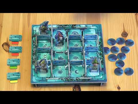 Az elvarázsolt labirintus (fémdobozos változat) társasjáték - d3meeples