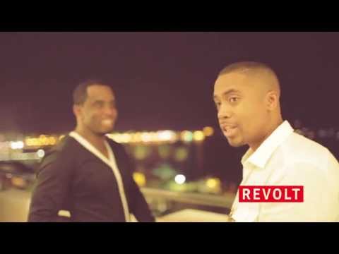 REVOLT TV: Diddy and Nas in Cannes