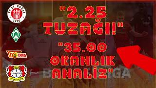 2.25 ve 2.05 Baremlerini Çözdük! 🔓 Bundesliga Kazanç Rehberi 💸