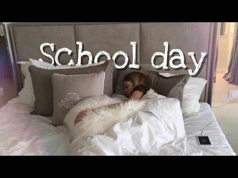 Мой Школьный День | Один День Со Мной | Делаю Уроки