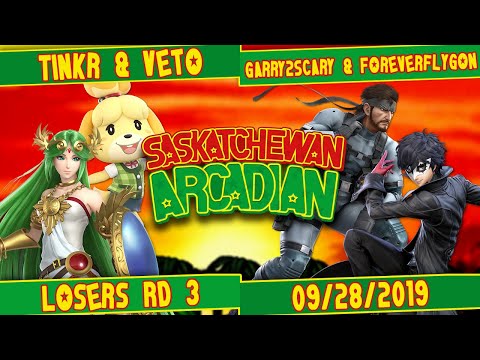 Tinkr & Veto (Y) vs. Garry2Scary & Foreverflygon (R) - Losers Rd 3 - SK Arcadian