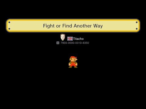 Super Mario Maker - Fight or Find Another Way