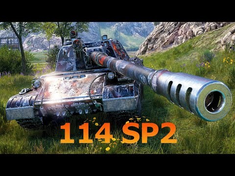 World of Tanks 114 SP2 - 7 Kills 11K Damage In 7 Minutes