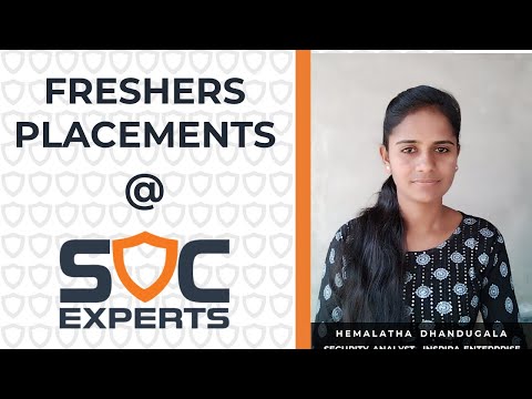 Magic Happened at SOC Experts - Hemalatha D | Inspira Enterprise | Cybersecurity Jobs for Freshers