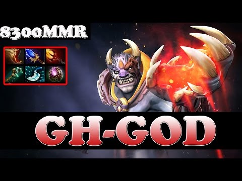 Dota 2 - GH-GOD 8300 MMR Plays Lion Vol 1 - Ranked Match Gameplay!