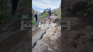 Download lagu porter rinjani dengan santainya lari ketika turun #rinjani #hiking #mountains #travel #porter mp3