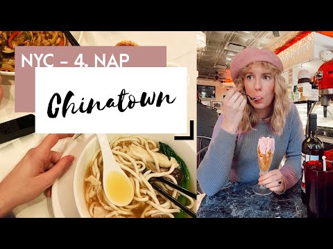 Chinatown, Little Italy, Glossier｜NYC NEGYEDIK NAP