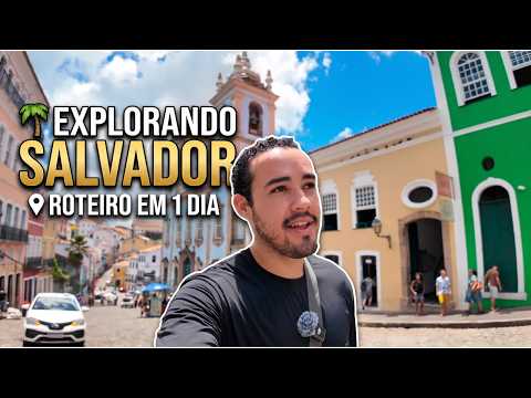 O que fazer em SALVADOR em 1 dia | Roteiro completo 🌴✨