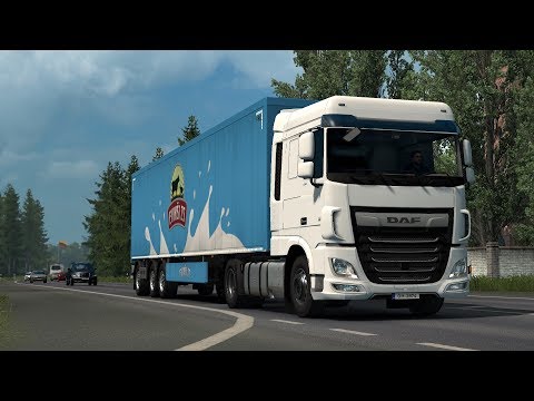 ETS 2 1.35 - ProMods 2.41 - DAF XF 106.450 - Trip: Liepāja - Elbląg