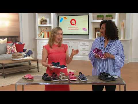 CLOUDSTEPPERS by Clarks Adjustable Sport Sandals - Brizo Cady on QVC