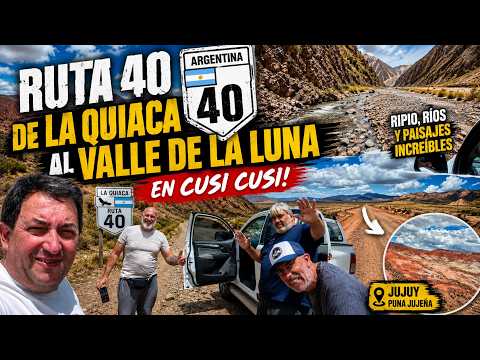 😱 Ruta 40 Extrema | De La Quiaca al Valle de la Luna de Cusi Cusi 🚙⛰️