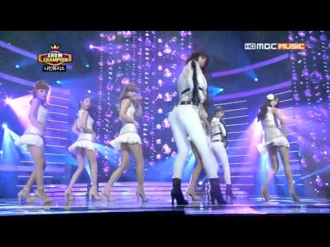 130206 Show Champion 9Muses 나인뮤지스 - Dolls 돌스 [HD]