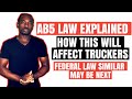 AB5 Law Explained...How This Will Affect Truckers....Federal Law Similar May Be Next