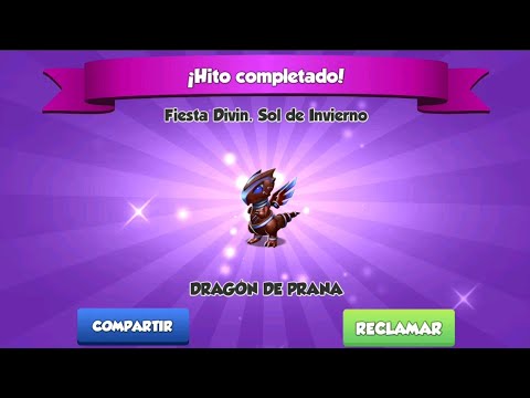 Dragón de Prana Obtenido - Fiesta Divina | Dragon Mania Legends