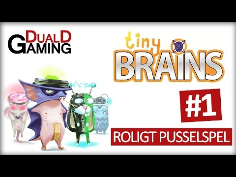 Tiny Brains - #1 - Roligt Pusselspel
