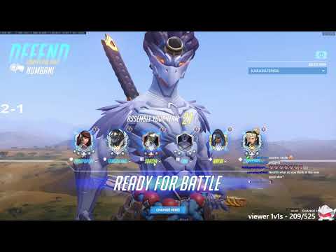 Overwatch Fastest Genji God Necros Goes Insane As Karasu-Tengu Genji