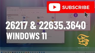 Windows 11 NEW Home tabs in File Explorer, Settings UI, AI Components build 26217 & 22635 3640