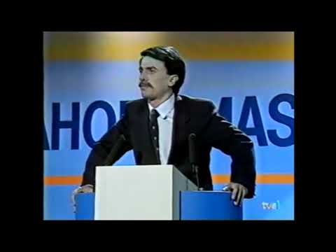 EL MITIN DE AZNAR