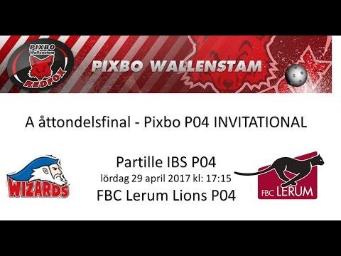 Pixbo P04 Invitational 2017 – Partille IBS vs FBC Lerum Lions P04 170429 17:15