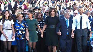 The Obamas March In Selma